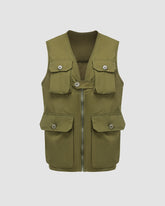 Lunar Oasis Puffer Vest with Pockets